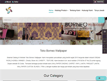 Tablet Screenshot of borneo-wallpaper.com